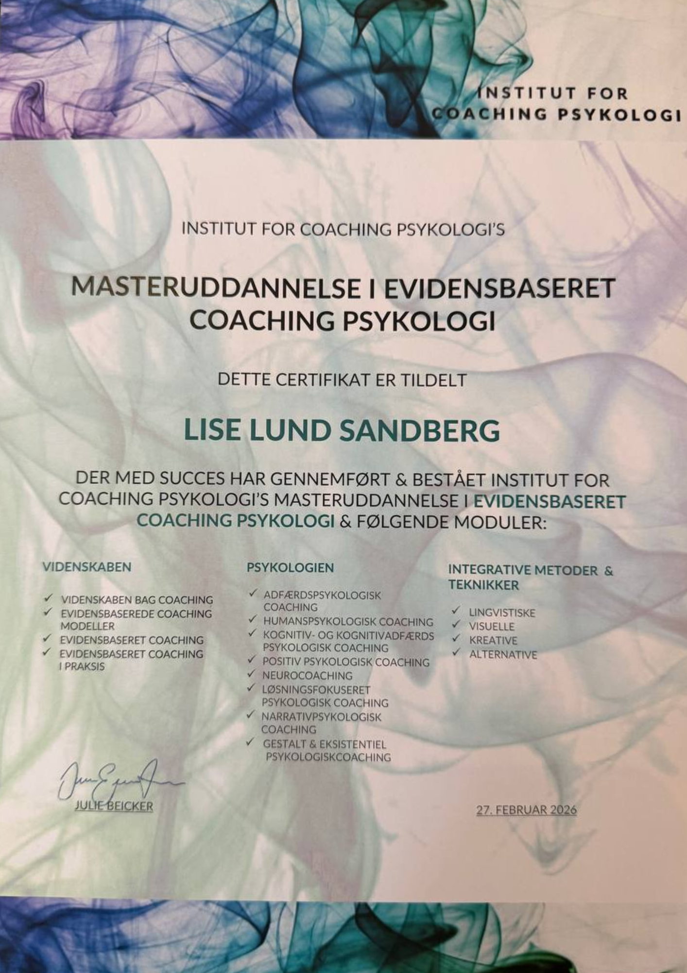 ICF akkrediteret coachuddannelse